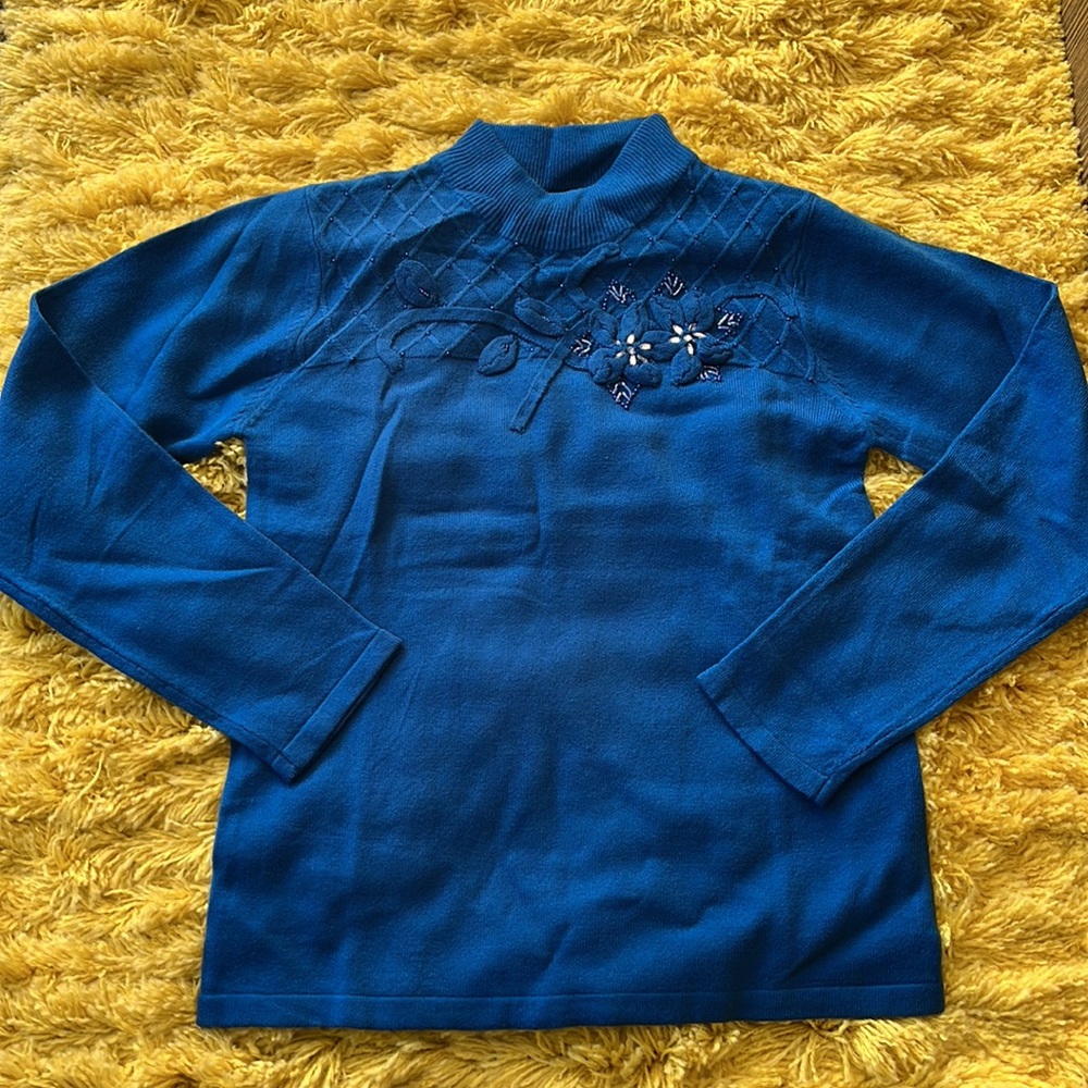 🚨Salon Studio Blue Sweater